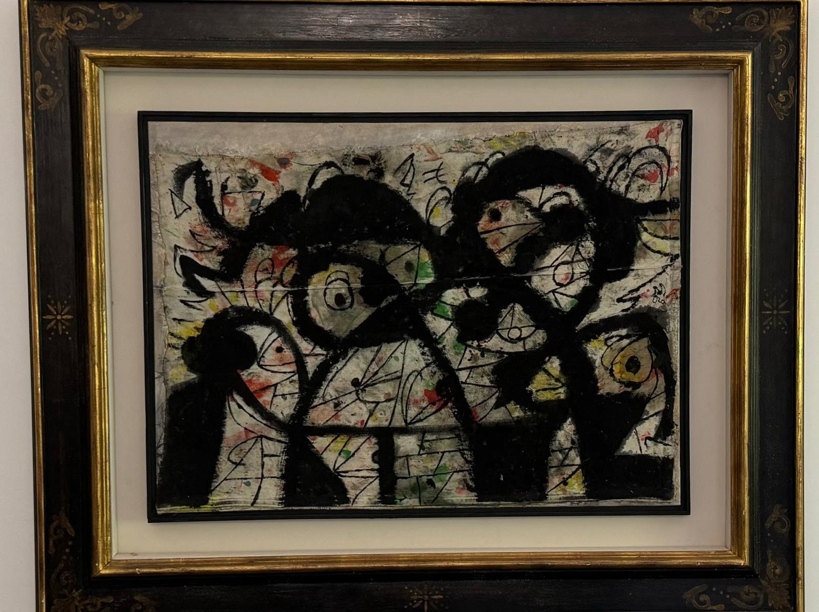Personnage, oiseaux