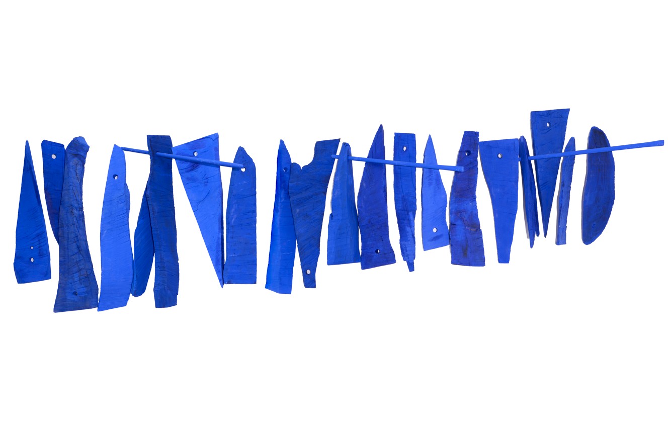 Senza titolo (parete blu)