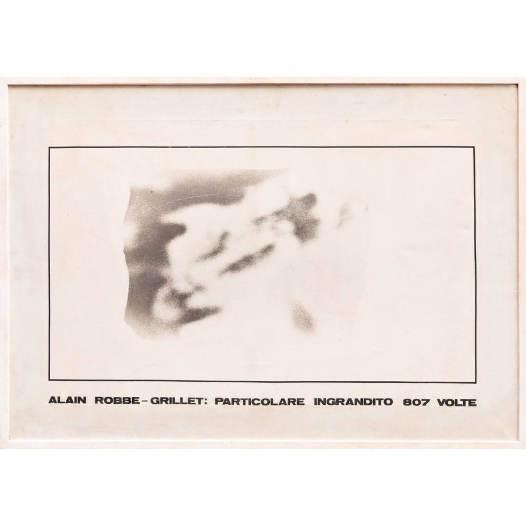 Alain Robbe Grillet: particolare ingrandito 807 volte